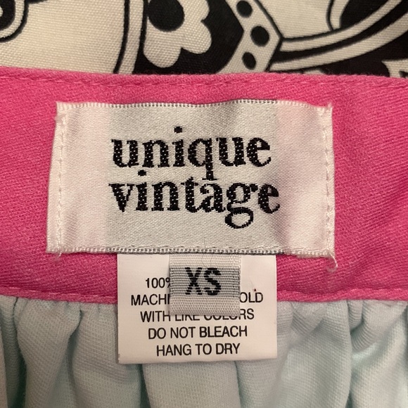 Unique Vintage Donut Swing Skirt XS - Picture 5 of 8